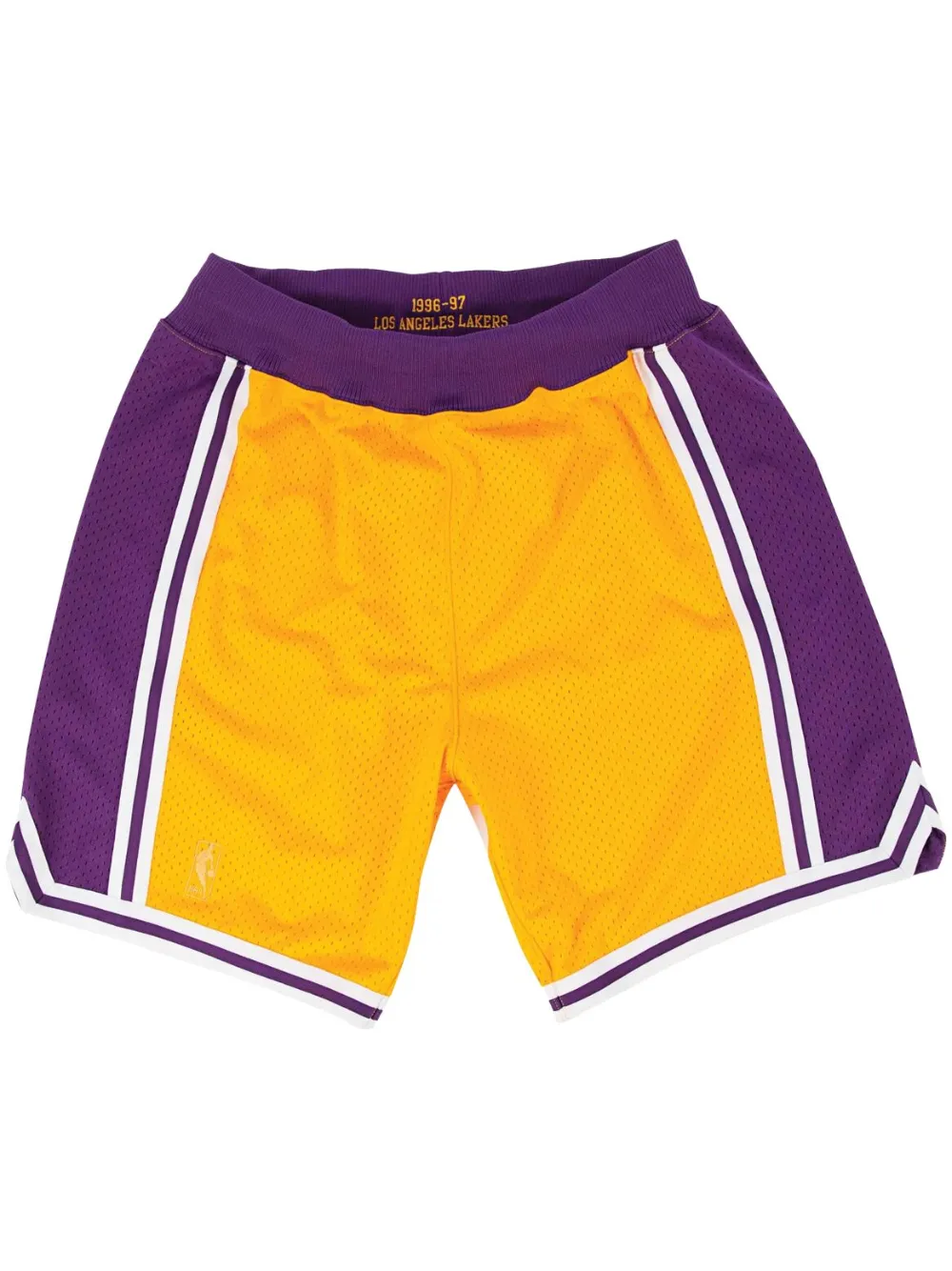 Mitchell & Ness NBA Los Angeles Lakers Home 1996-97 ショートパンツ - イエロー Mitchell & Ness NBA Los Angeles Lakers Home 1996-97 ショートパンツ - イエロー