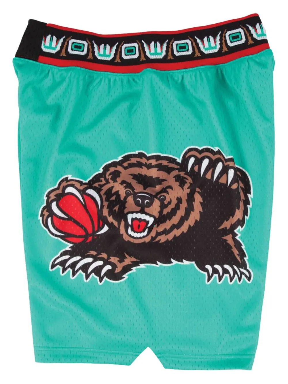 Mitchell & Ness "NBA Vancouver Grizzlies 95-96" basketbalshorts Groen