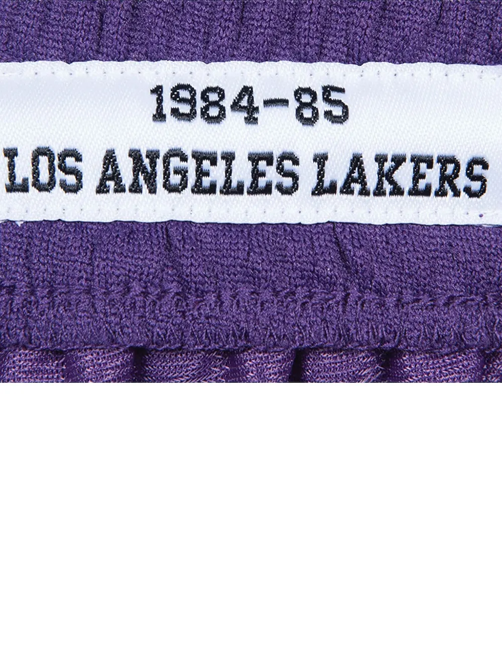 Mitchell & Ness x NBA LA Lakers 84-85 Swingman Road shorts Paars