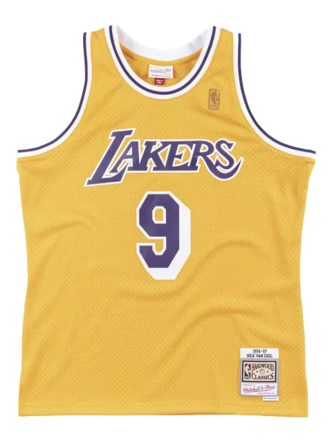 Mitchell & Ness camiseta LA Lakers 1996 Nick Van Exel Swingman en colaboración con NBA 