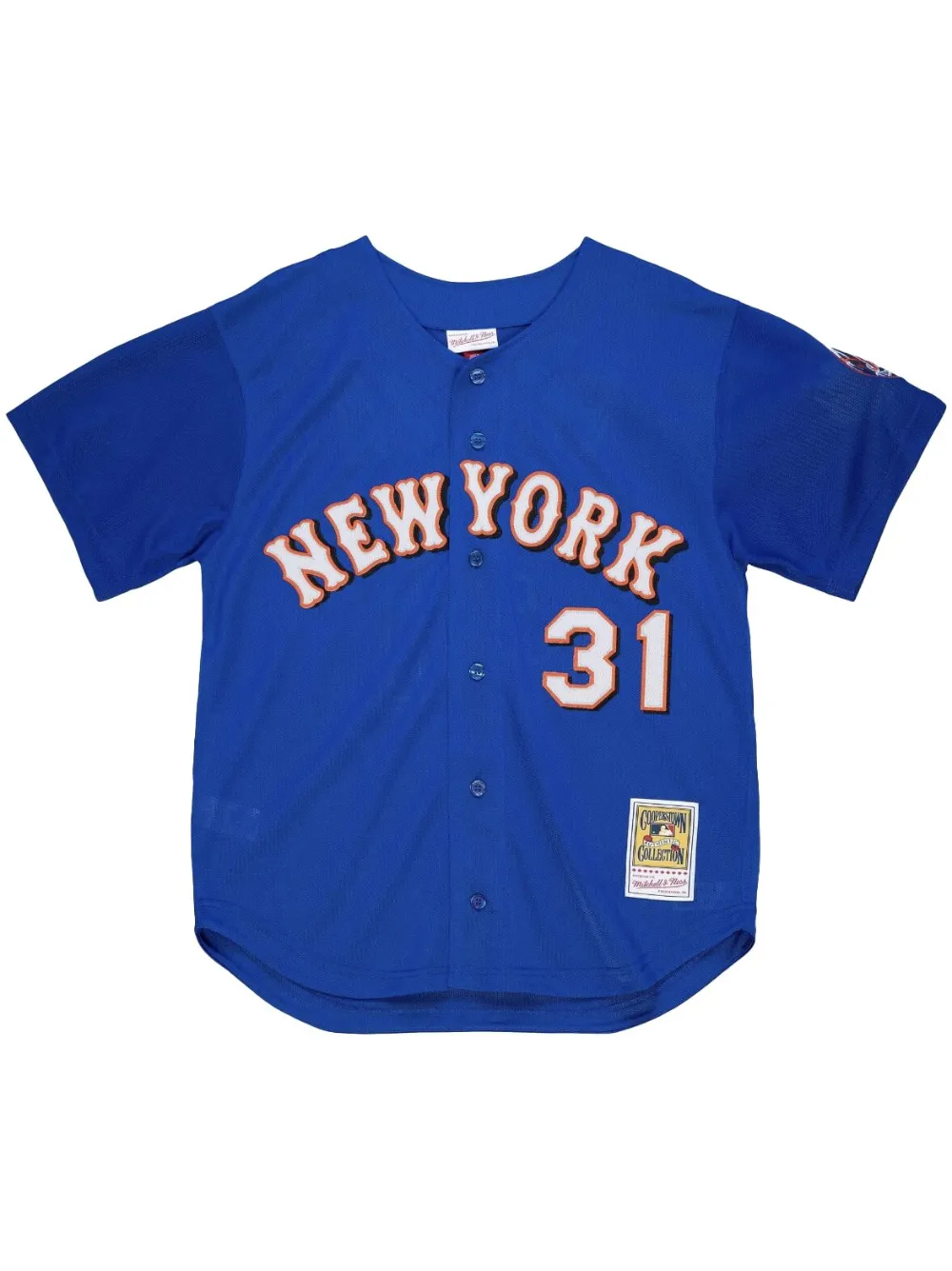 "MLB NY Mets 1999 Mike Piazza" authentic batting practice jersey