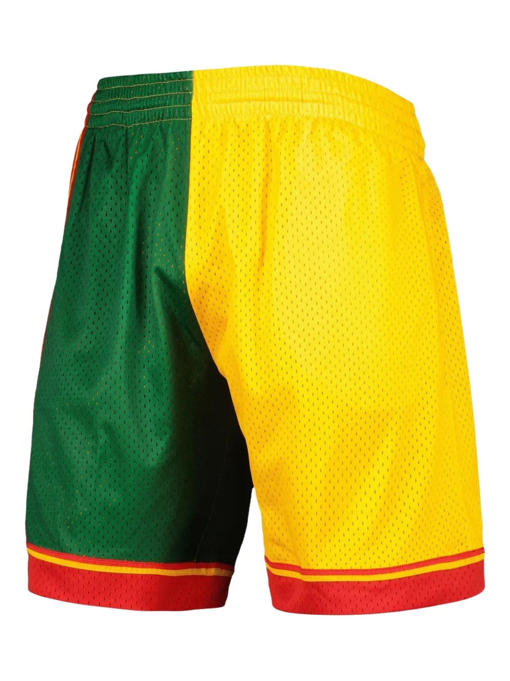 Mitchell & Ness NBA Seattle Supersonics 1995 Split Swingman shorts Groen