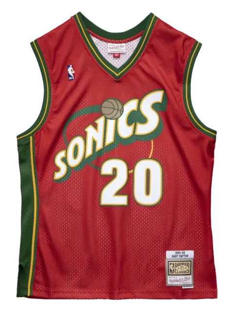 Mitchell & Ness x NBA Seattle Supersonics 1999 Gary Payton Swingman tank top