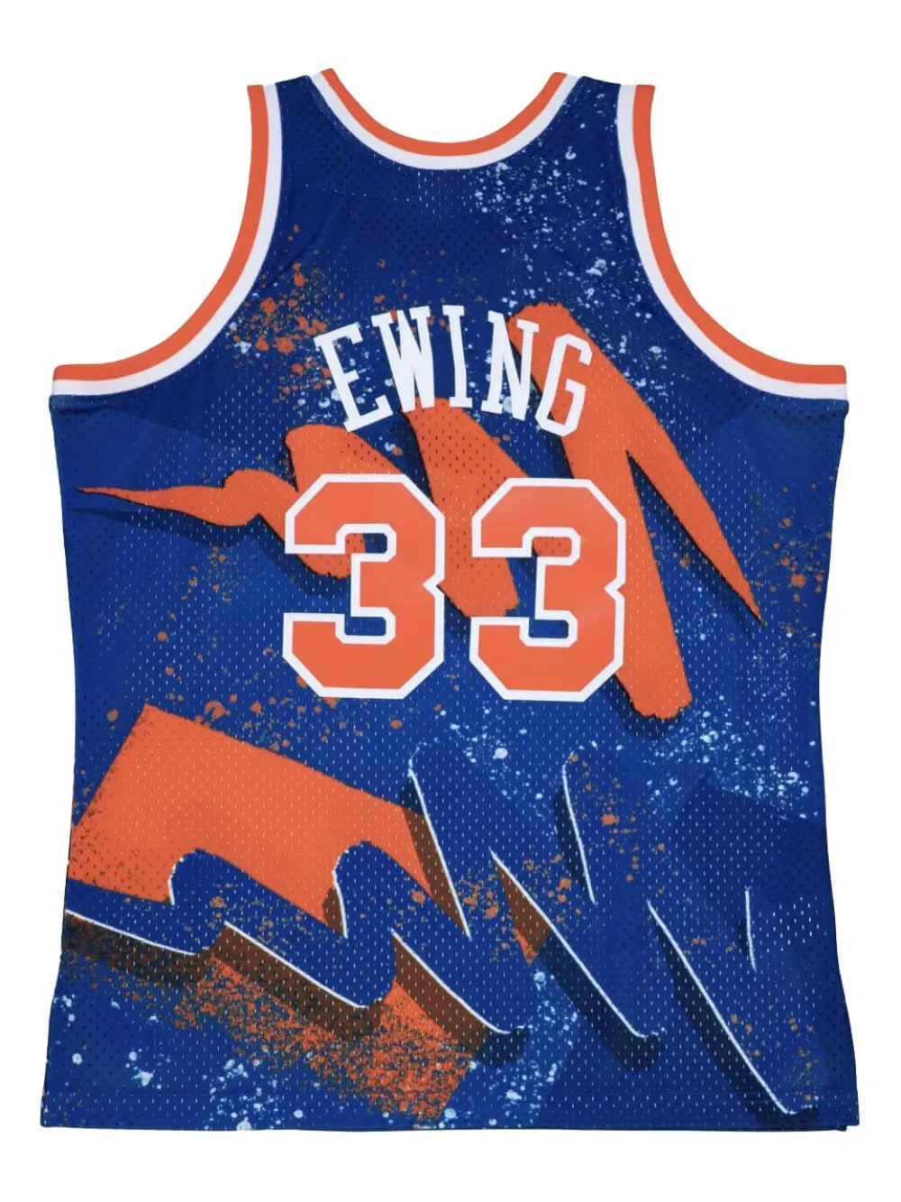 mitchell&ness Mitchell & Ness "NBA Knicks 1991 Patrick Ewing" Hyper Hoops Swingman jersey - Blauw