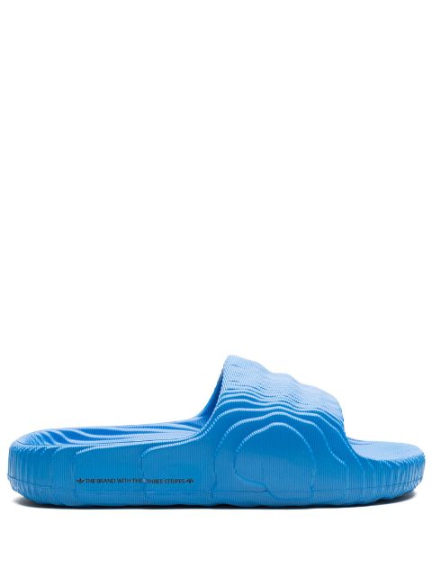 adidas Adilette 22 "Bright Blue" slides WOMEN