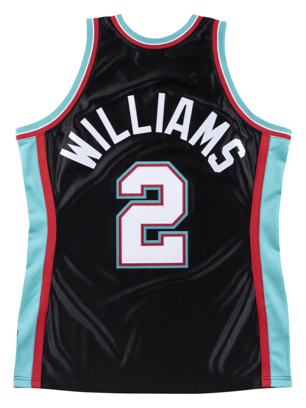 Mitchell & Ness "nba Memphis Grizzlies 01-02 Jason Williams" Basketball Jersey In Black