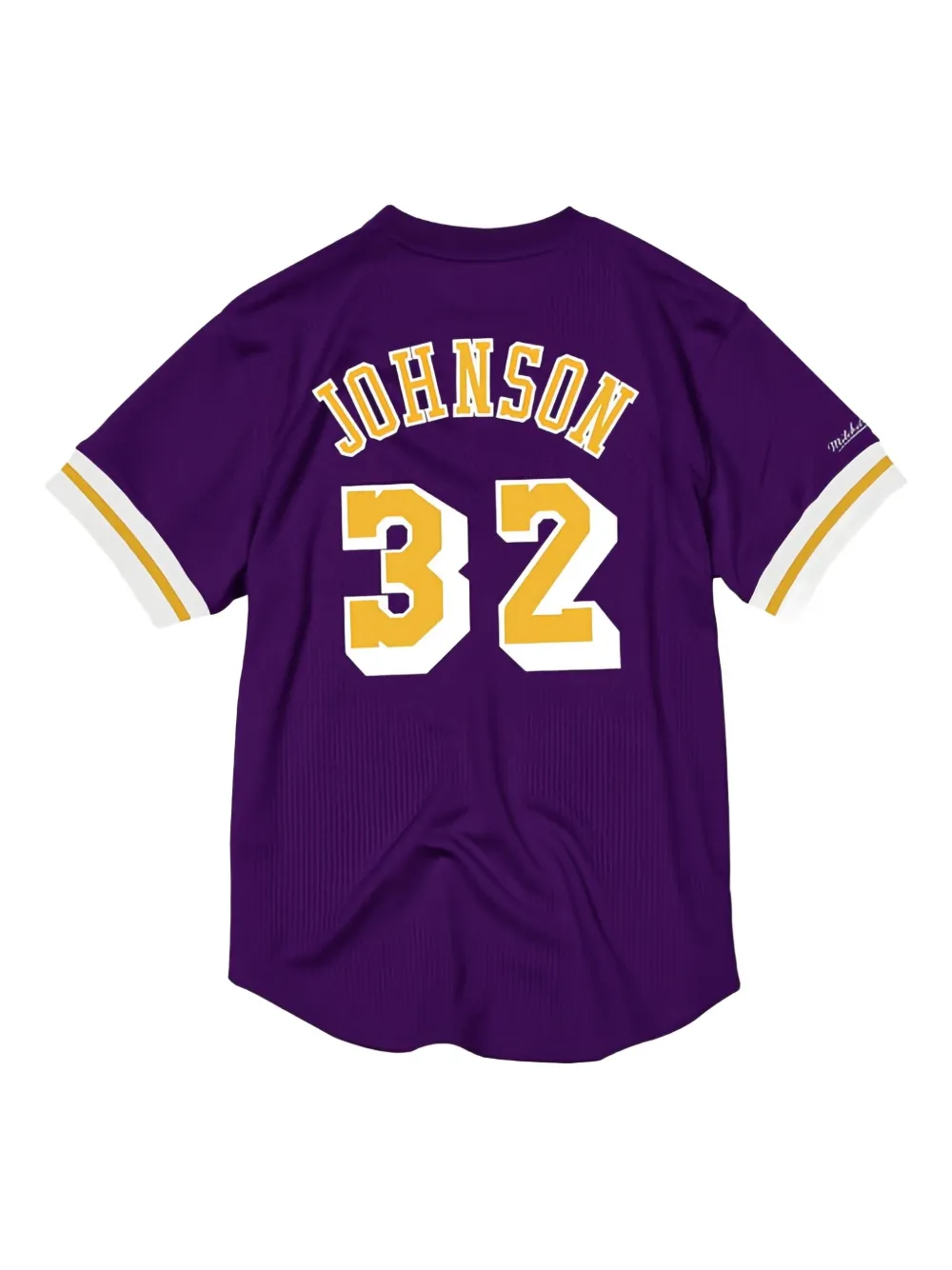 Mitchell & Ness N&N Mesh NBA LA Lakers 85 Magic Johnson t-shirt - Paars