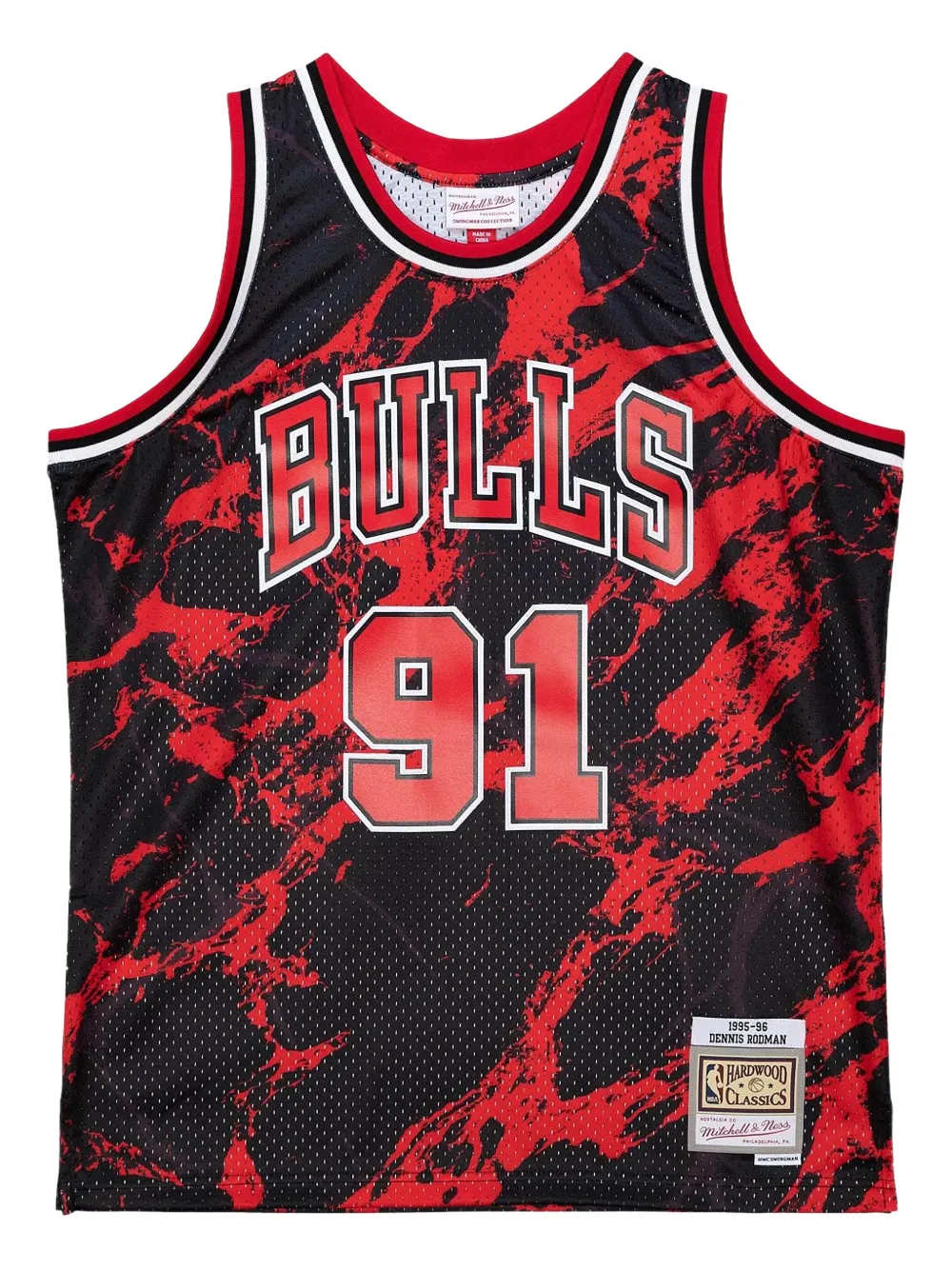 Mitchell & Ness camiseta Chicago Bulls 1997 en colaboración con NBA | negro | Image 1