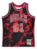 Mitchell & Ness x NBA Chicago Bulls 1997 Dennis Rodman Team Marble Swingman tank top - Black