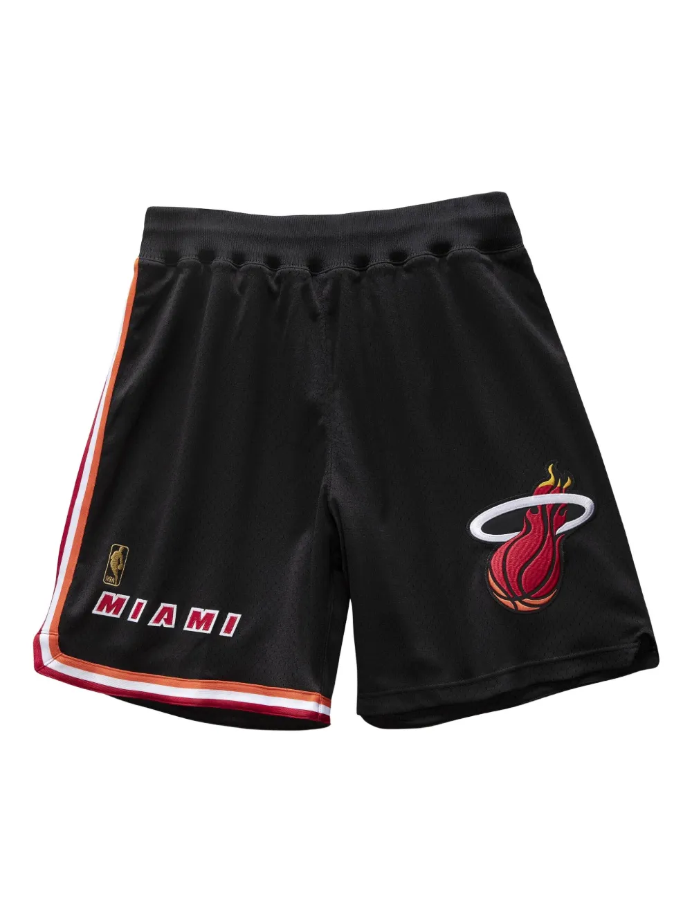 Mitchell & Ness Nba Miami Heat 96 Shorts In Black