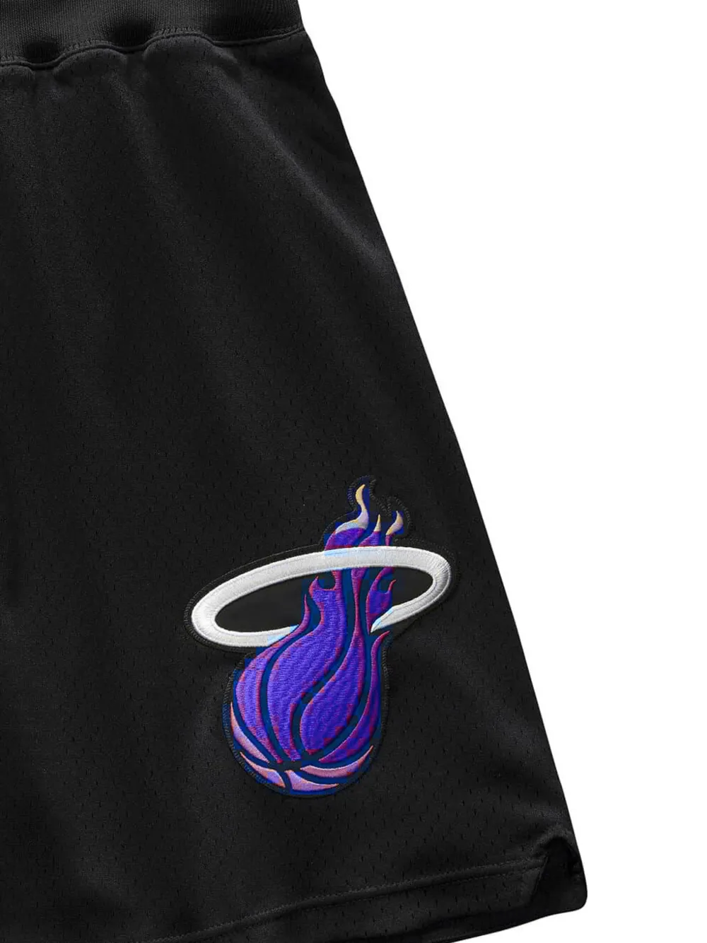 Mitchell & Ness Nba Miami Heat 96 Shorts In Black