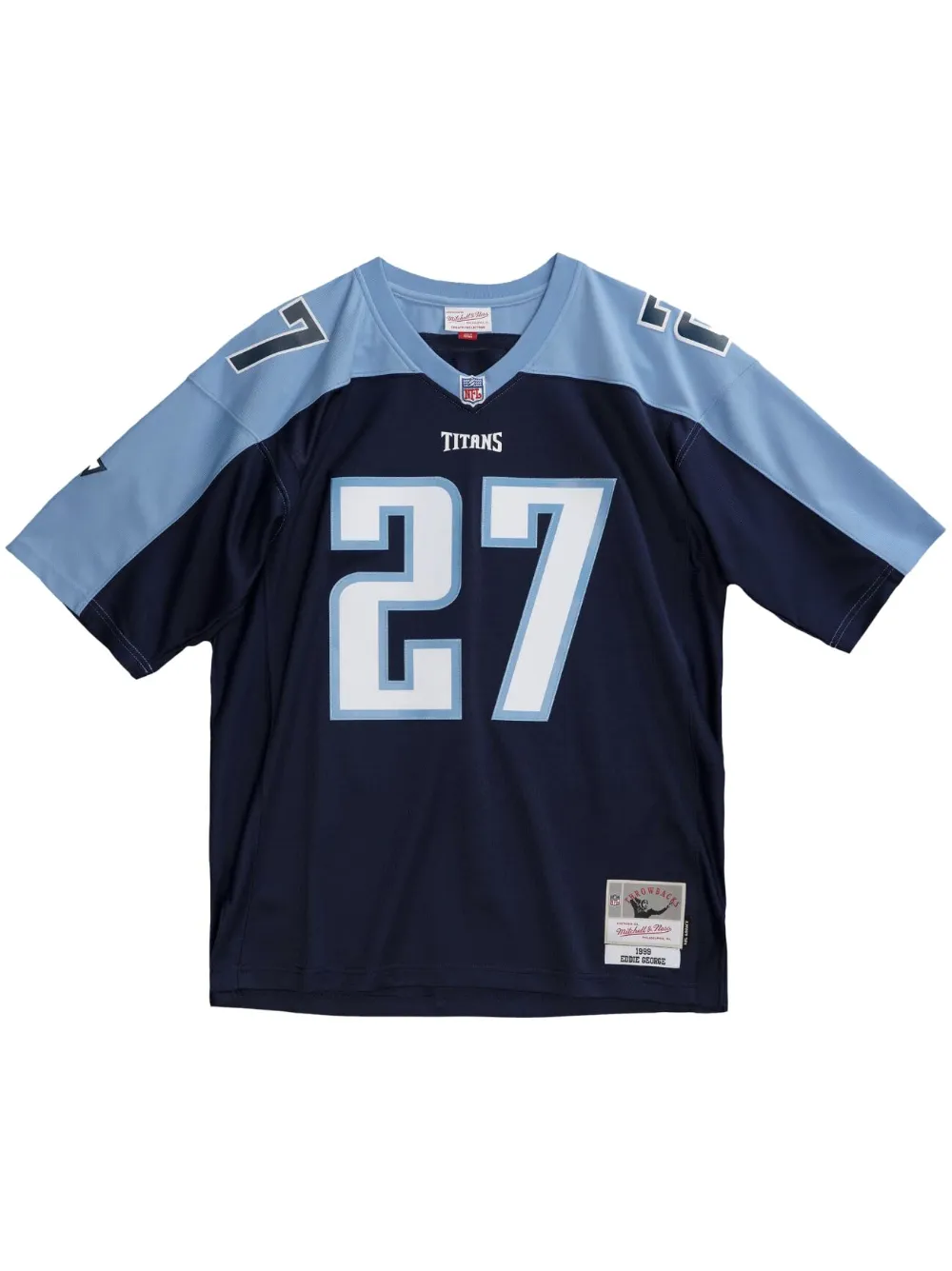 Mitchell & Ness NFL Tennessee Titans 99 Eddie George トップ - ブルー Mitchell & Ness NFL Tennessee Titans 99 Eddie George トップ - ブルー