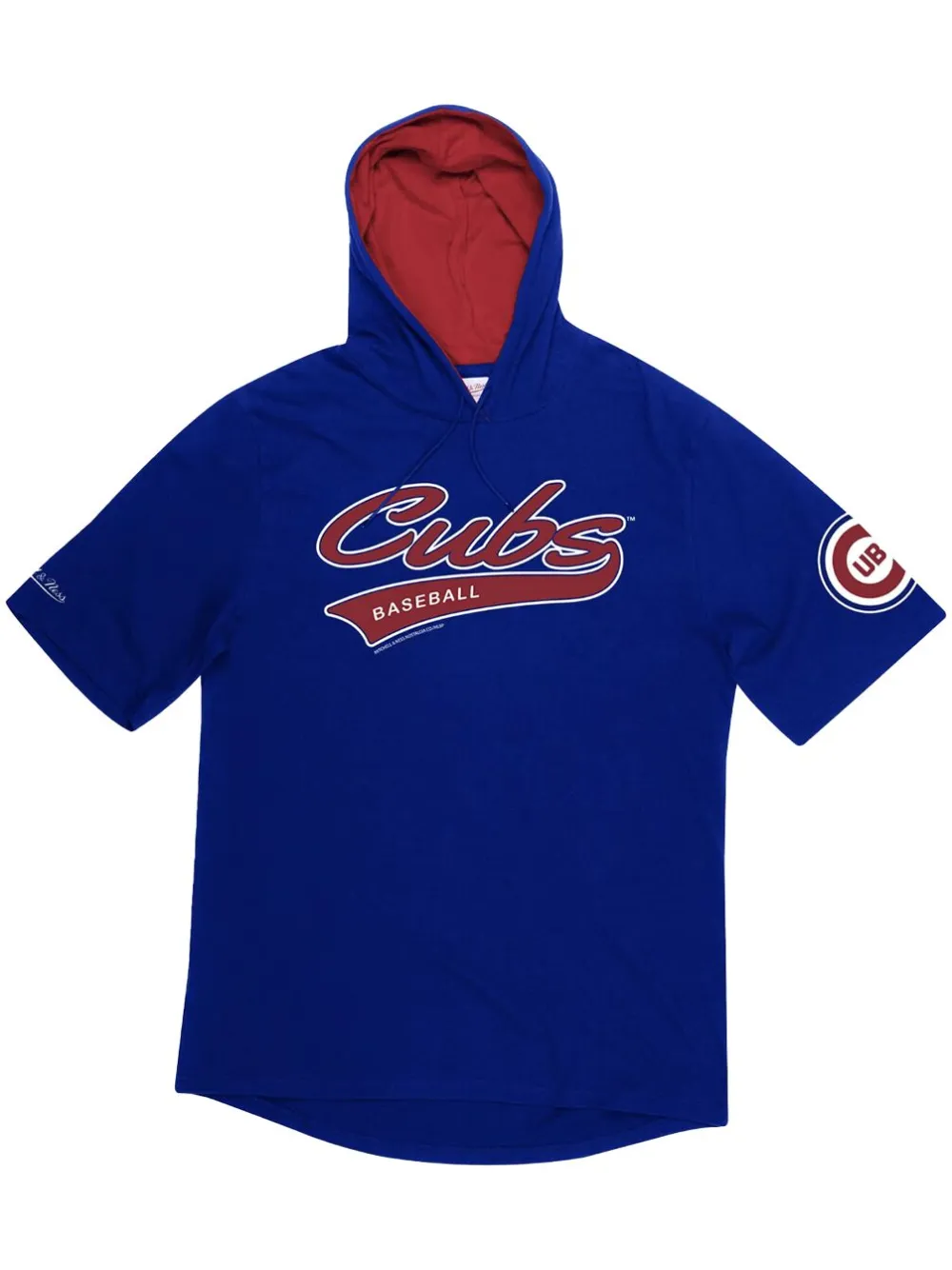 "MLB Chicago Cubs" short-sleeve hoodie