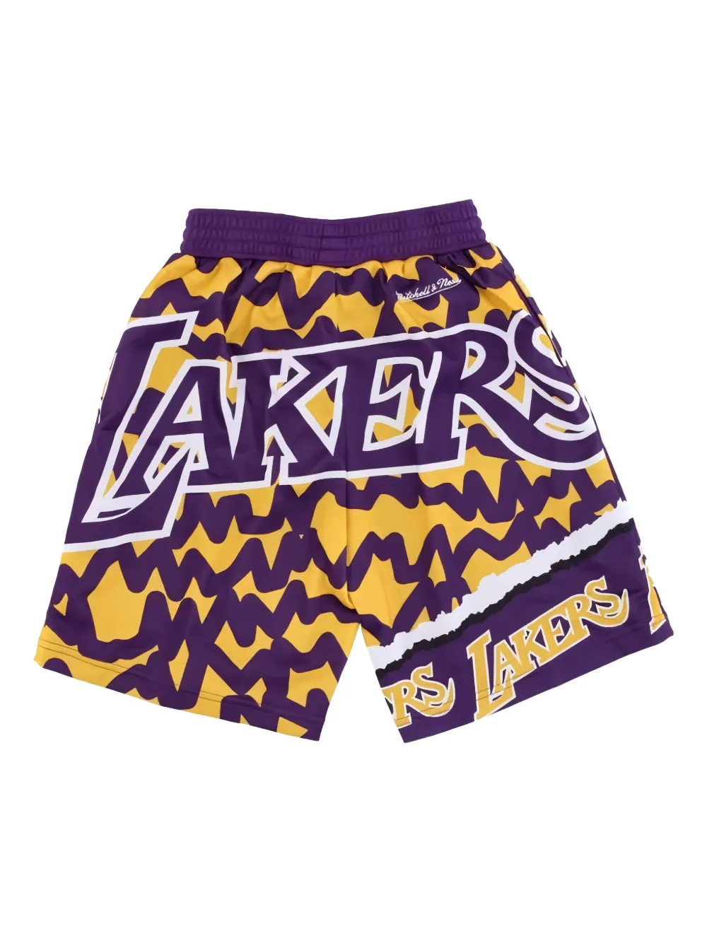 Mitchell & Ness Jumbotron 2.0 Sublimated "NCAA LSU Tigers" shorts Geel