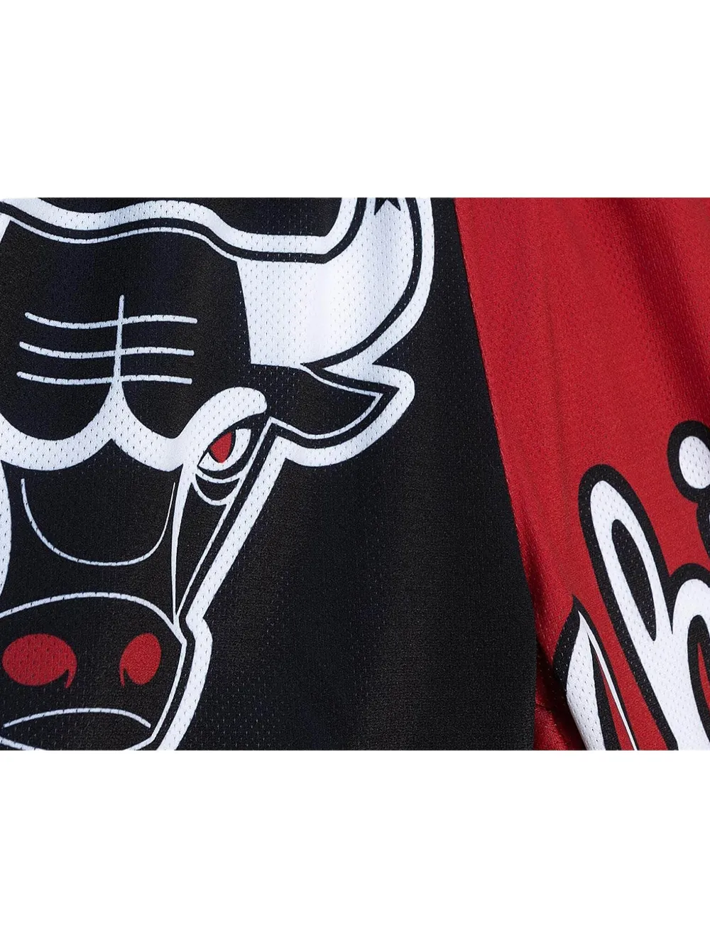 Mitchell & Ness NBA Chicago Bulls Big Face 5.0 shorts Zwart