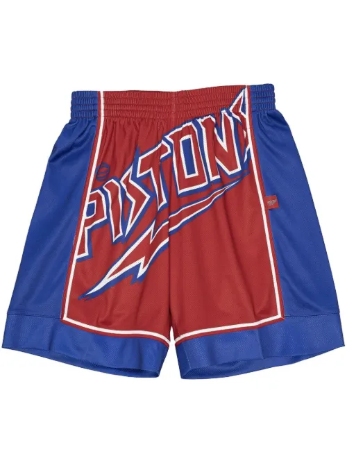 Short Blown Out 'NBA Detroit Pistons' - Mitchell & Ness - Modalova