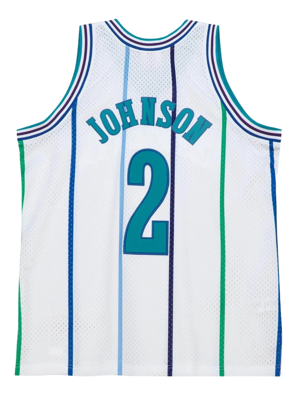 Mitchell & Ness x NBA Charlotte Hornets 1992 Larry Johnson tanktop - Wit