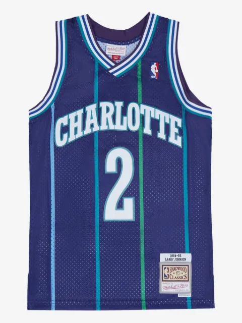 Mitchell & Ness x NBA Charlotte Hornets 94 Larry Johnson Swingman Alt tank top