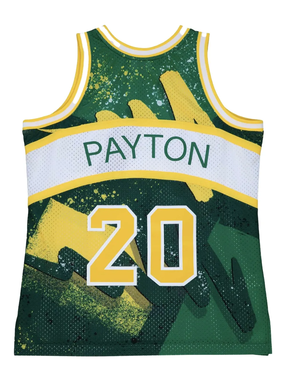 Mitchell & Ness NBA Seattle Supersonics 94 Gary Payton Hyper Hoops swingman jersey top - Groen