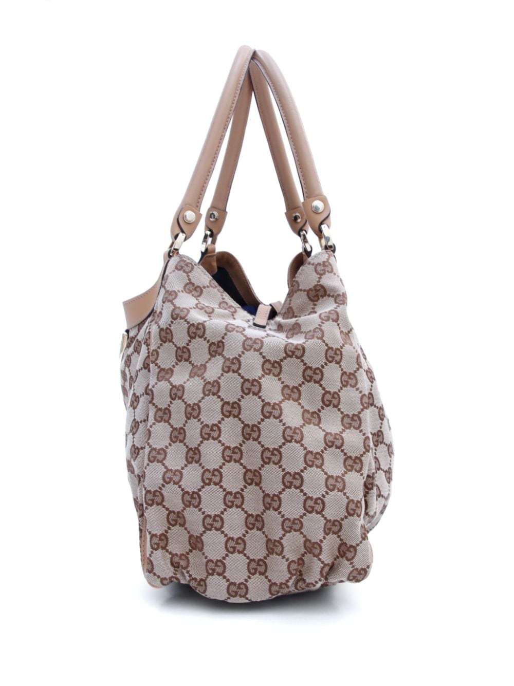 Gucci Pre-Owned Abbey Line Classic GG Canvas D-Ring Handbag - Farfetch