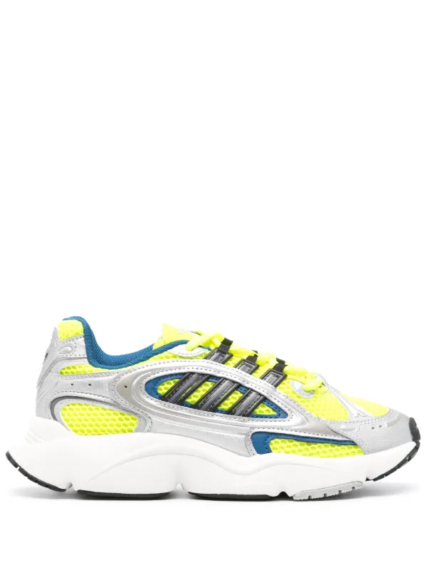 Adidas Tênis Cano Baixo Ozmillen Com Recortes Amarelo FARFETCH BR