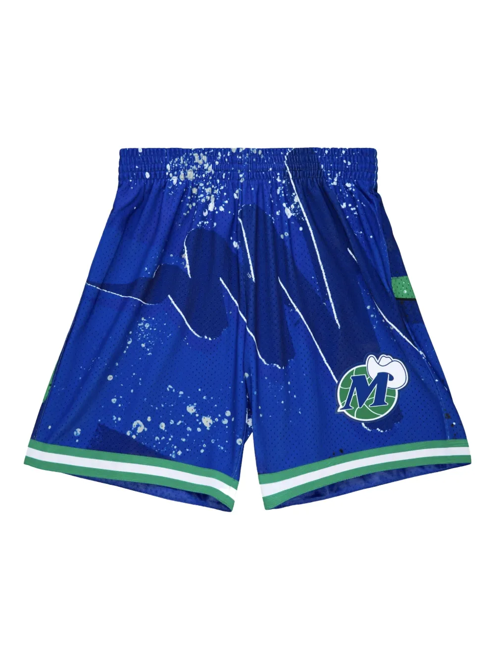 Mitchell & Ness "NBA Dallas Mavericks 1998" Hyper Hoops basketbalshorts Blauw