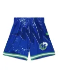 Mitchell & Ness ""NBA Dallas Mavericks 1998"" Hyper Hoops basketball shorts - Blue