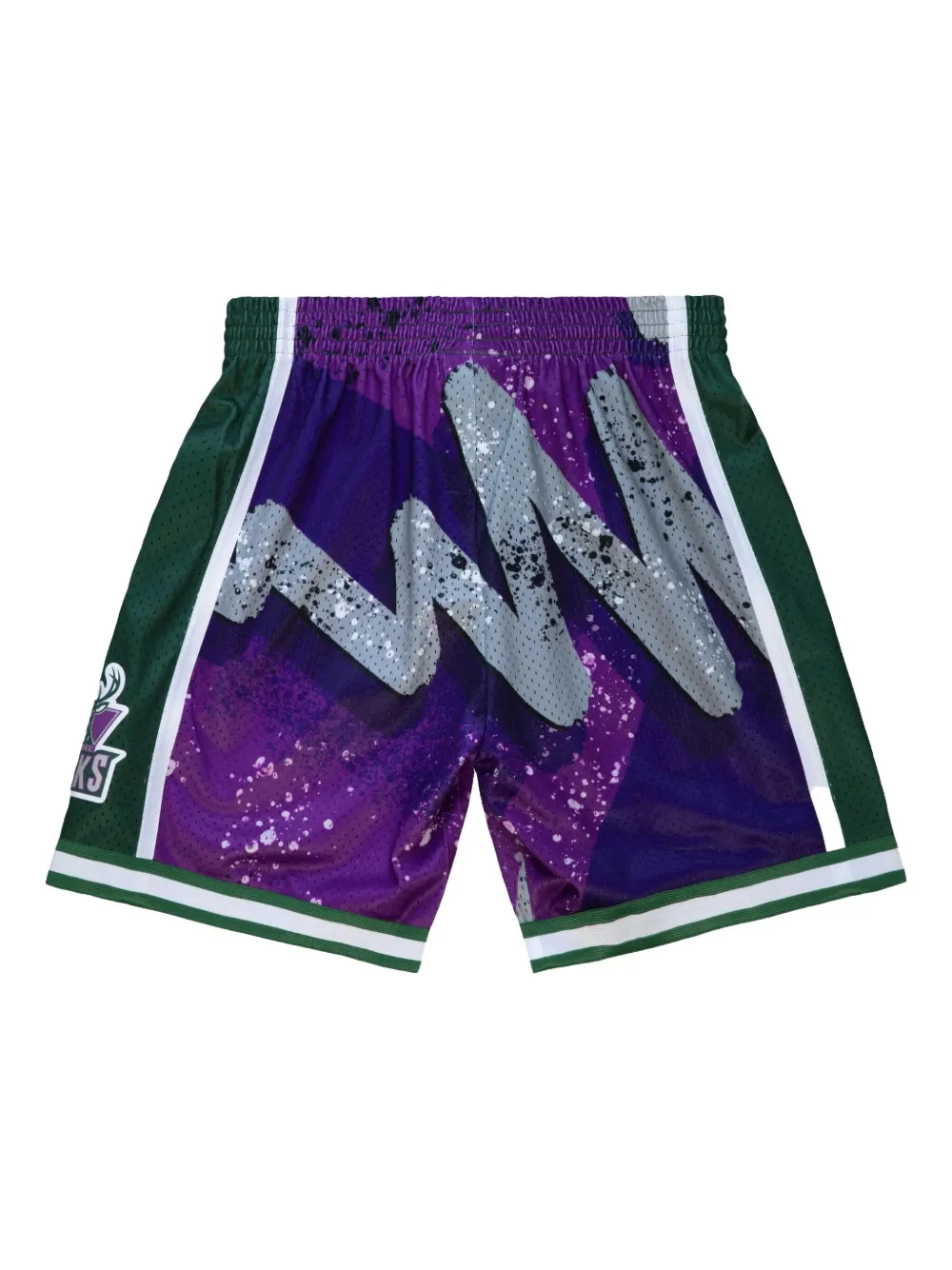Mitchell & Ness x NBA Milwaukee Bucks 2000 Hyper Hoops Swingman shorts | Track & Running Shorts | Image 2