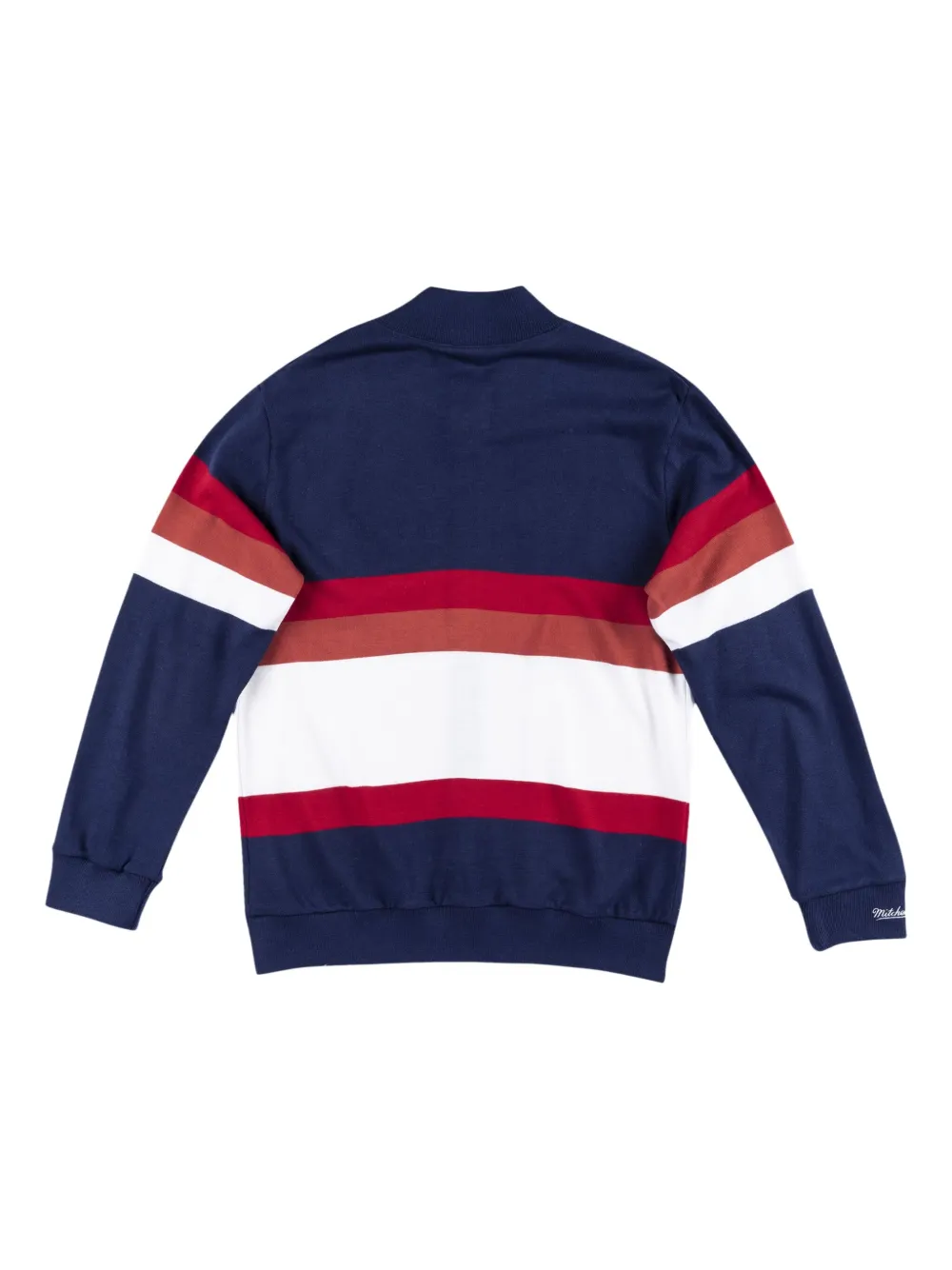 Mitchell & Ness x MLB Boston Red Sox striped zip-up sweatshirt | Sweatshirts | Image 2