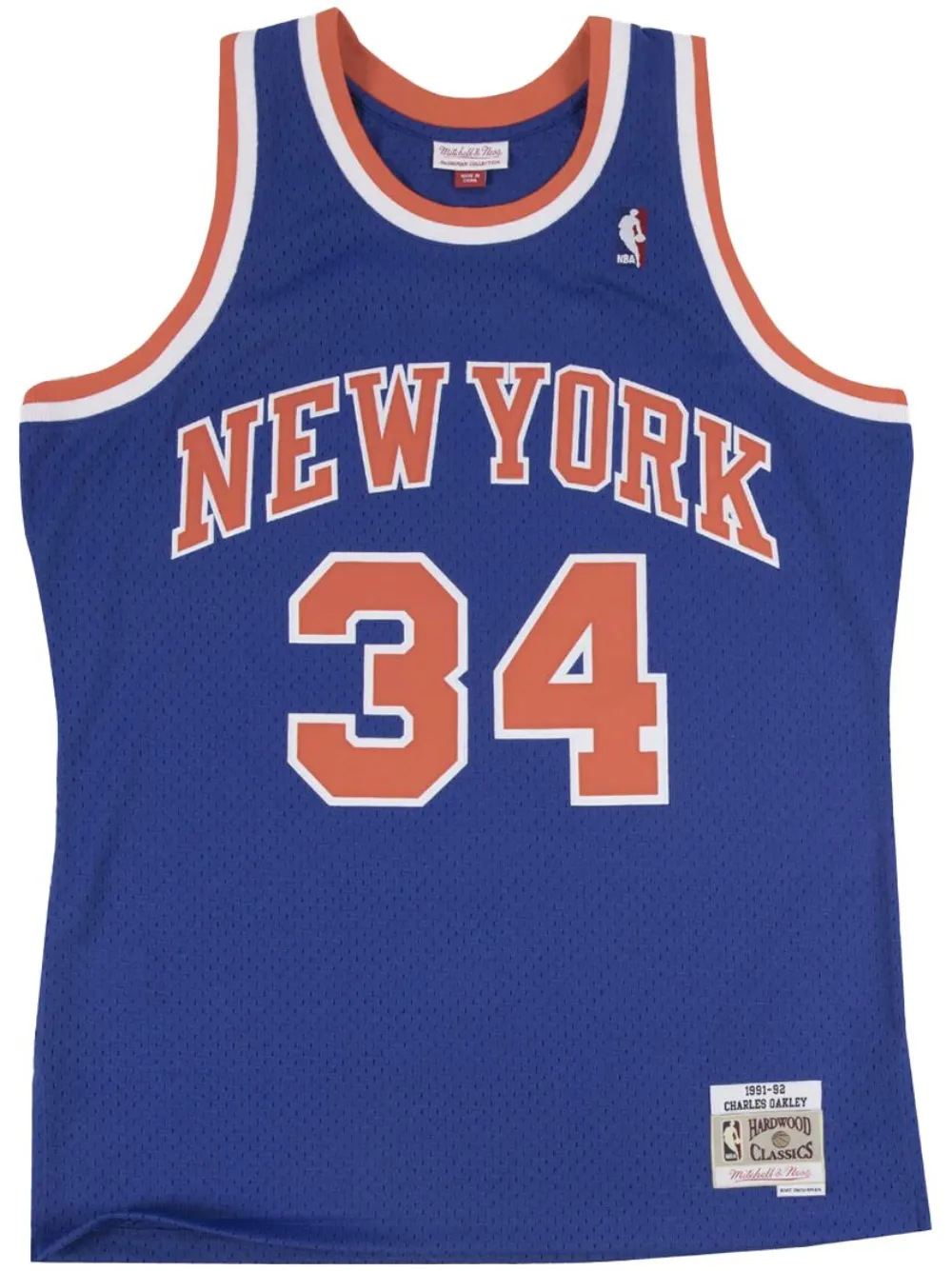 Mitchell & Ness playera NBA Knicks 91 Charles Oakley | azul | Image 1