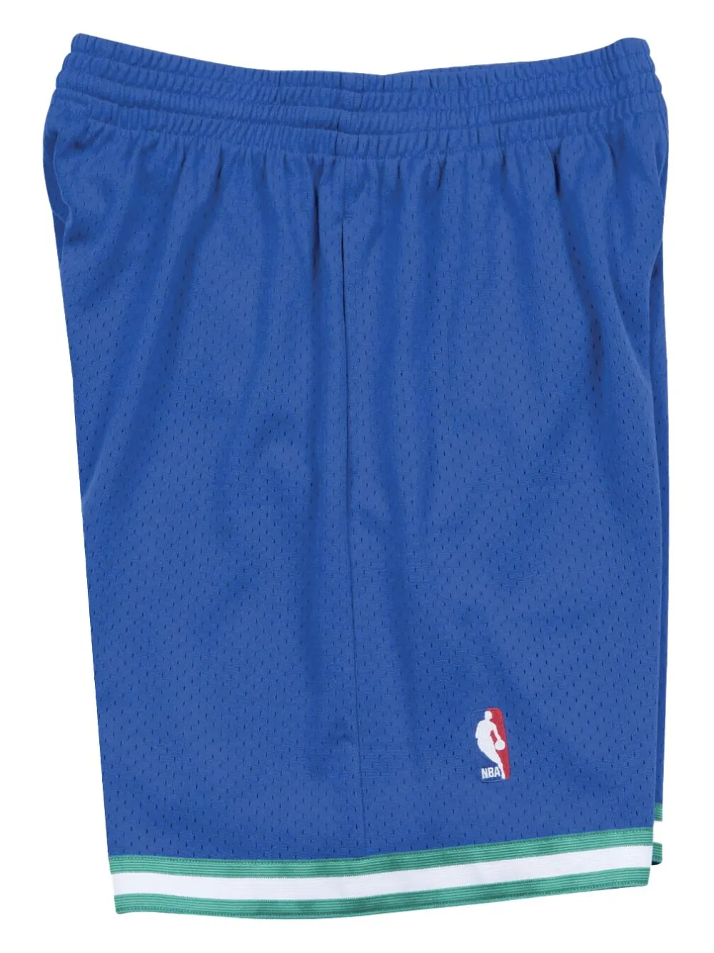 Mitchell & Ness Shorts met print Blauw