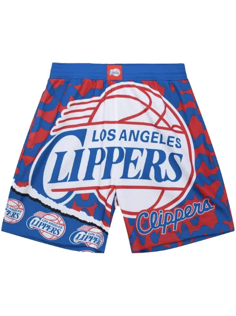Mitchell & Ness short Jumbotron 2.0 Sublimated 'NBA LA Clippers'