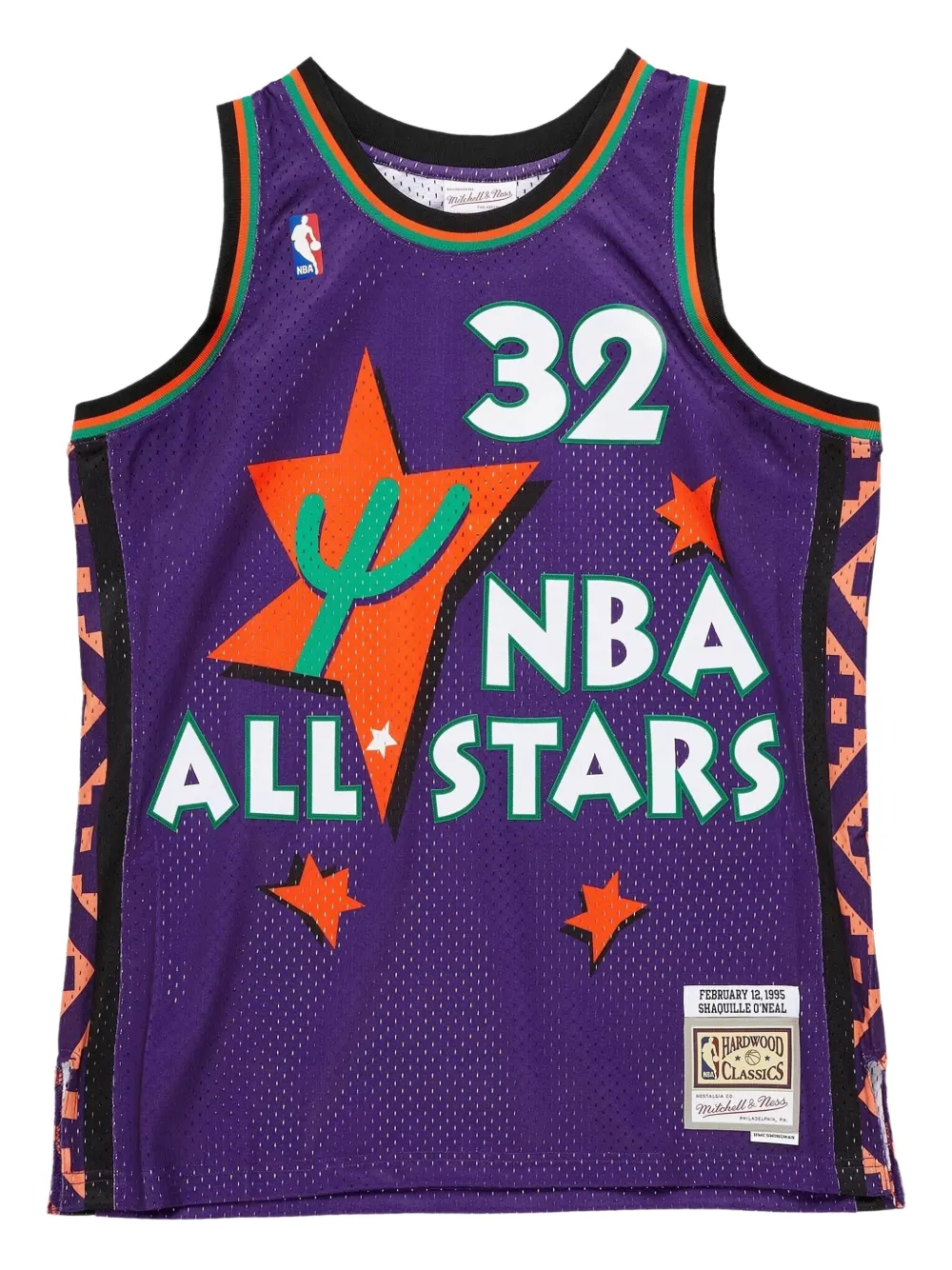 Mitchell & Ness camiseta All Star 1995 Shaquille O'Neal Swingman en colaboración con NBA | morado | Image 1