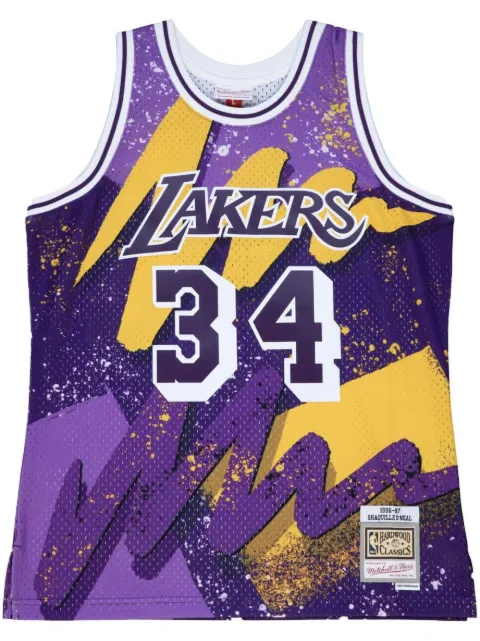 Mitchell & Ness camiseta NBA LA Lakers 96 Shaquille O'Neal Hyper Hoops Swingman