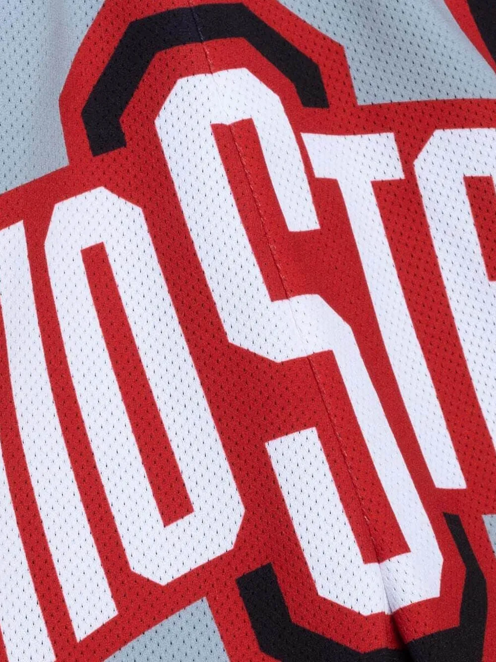 Mitchell & Ness Jumbotron 2.0 Sublimated shorts Rood