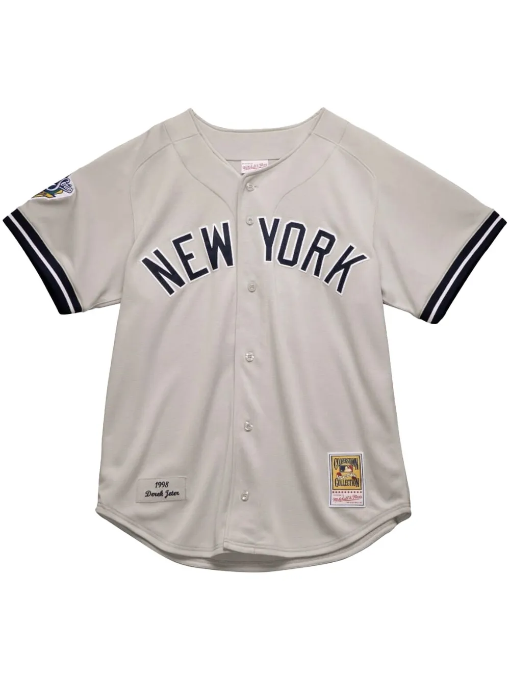 Mitchell & Ness maillot 'BA NY Yankees 1998 Derek Jeter' | gris | Image 1