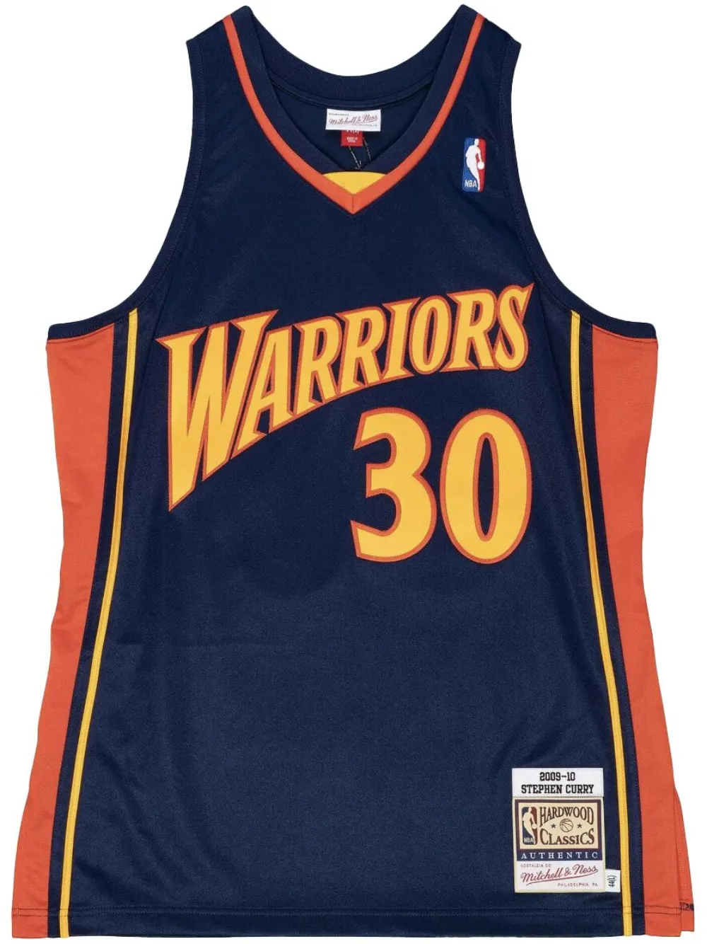 "NBA Golden State Warriors 09 Steph Curry" Authentic Road jersey vest top