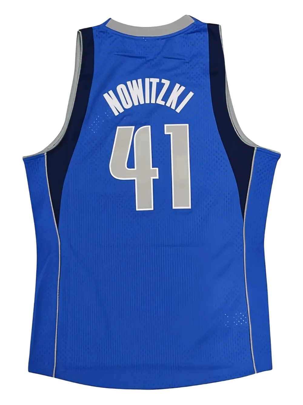 Mitchell & Ness NBA Dallas Mavericks 2010 Dirk Nowitzki jersey top - Blauw
