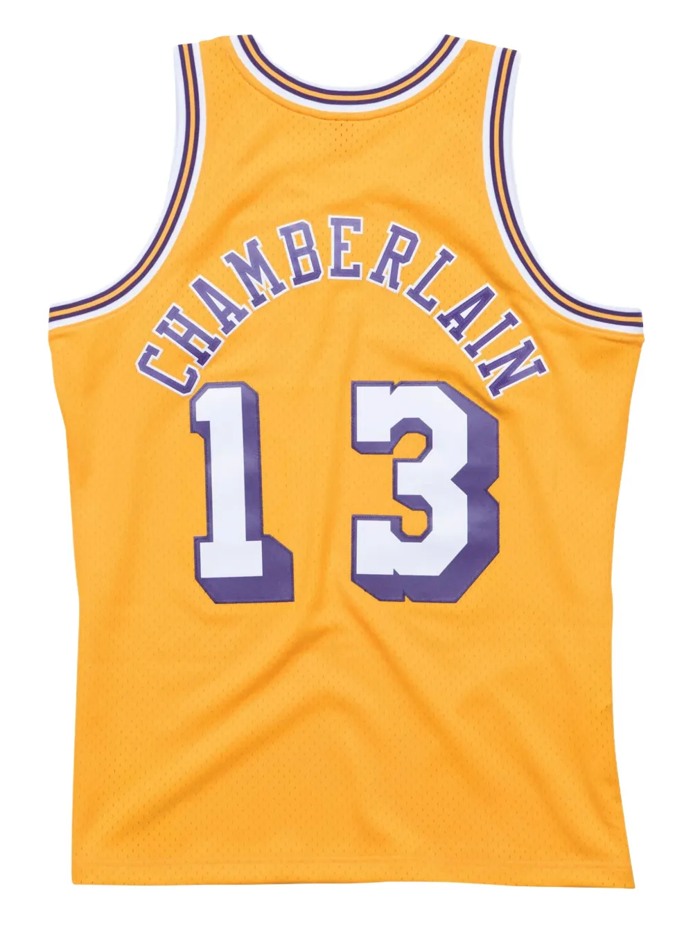 Mitchell & Ness x NBA Lakers 71-72 Wilt Chamberlain Swingman tanktop - Geel
