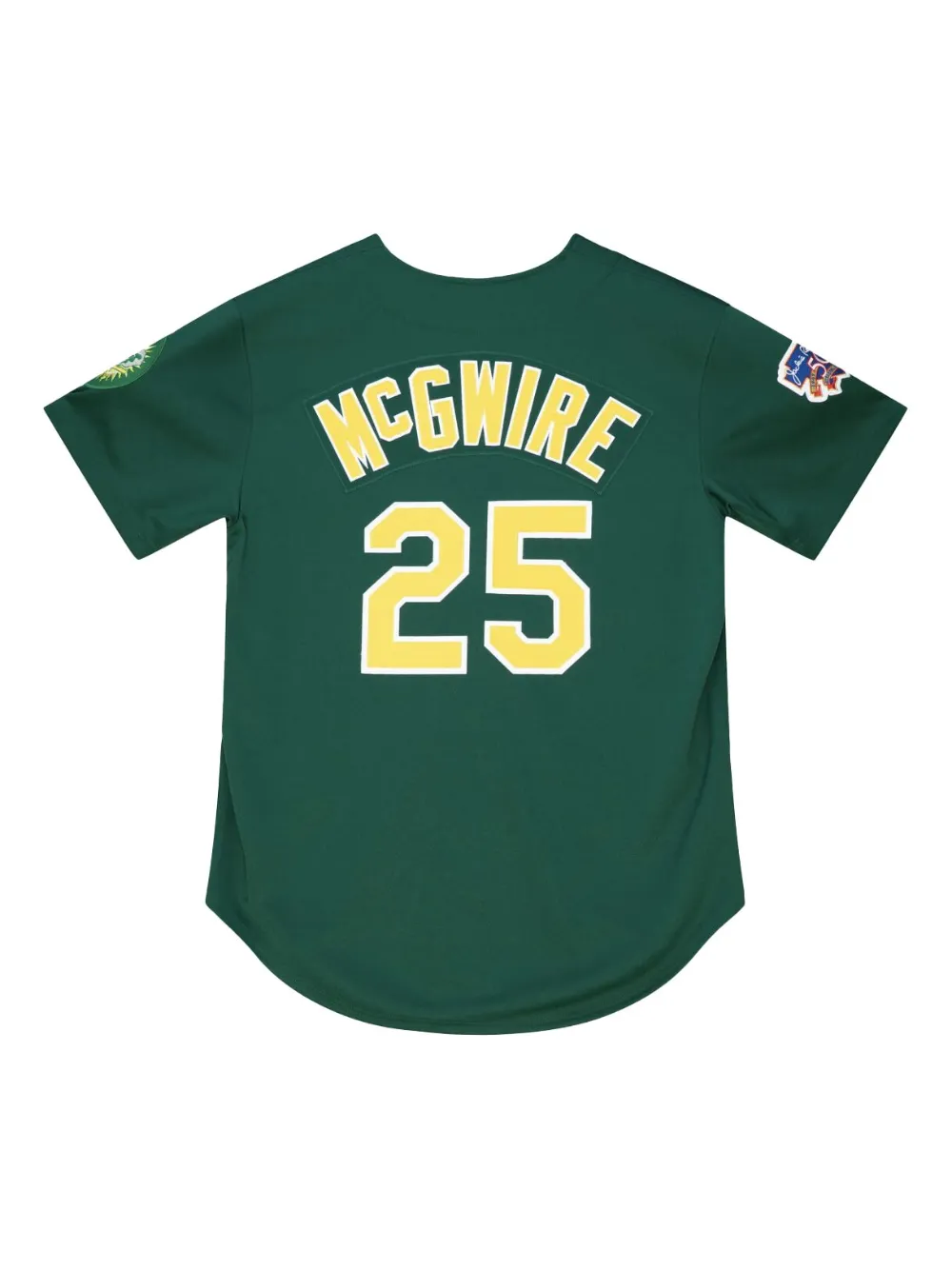 Mitchell & Ness "NBA Oakland Athletics 1997 Mark McGwire" jersey T-shirt | T-Shirts | Image 2
