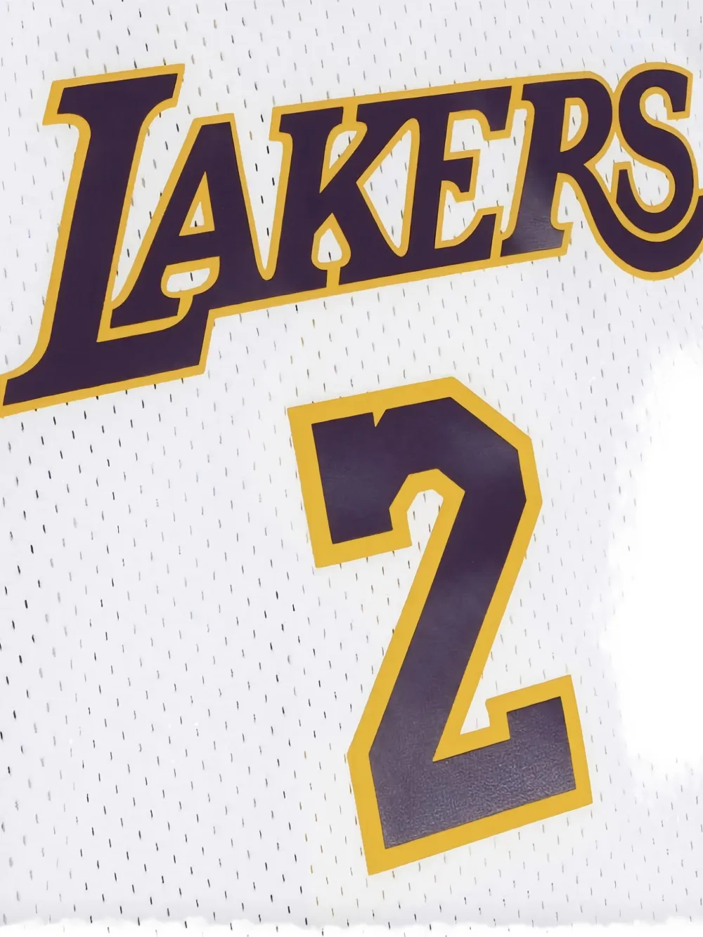 Mitchell & Ness Alternate Jersey "NBA LA Lakers 2002 Derek Fisher" t-shirt Beige