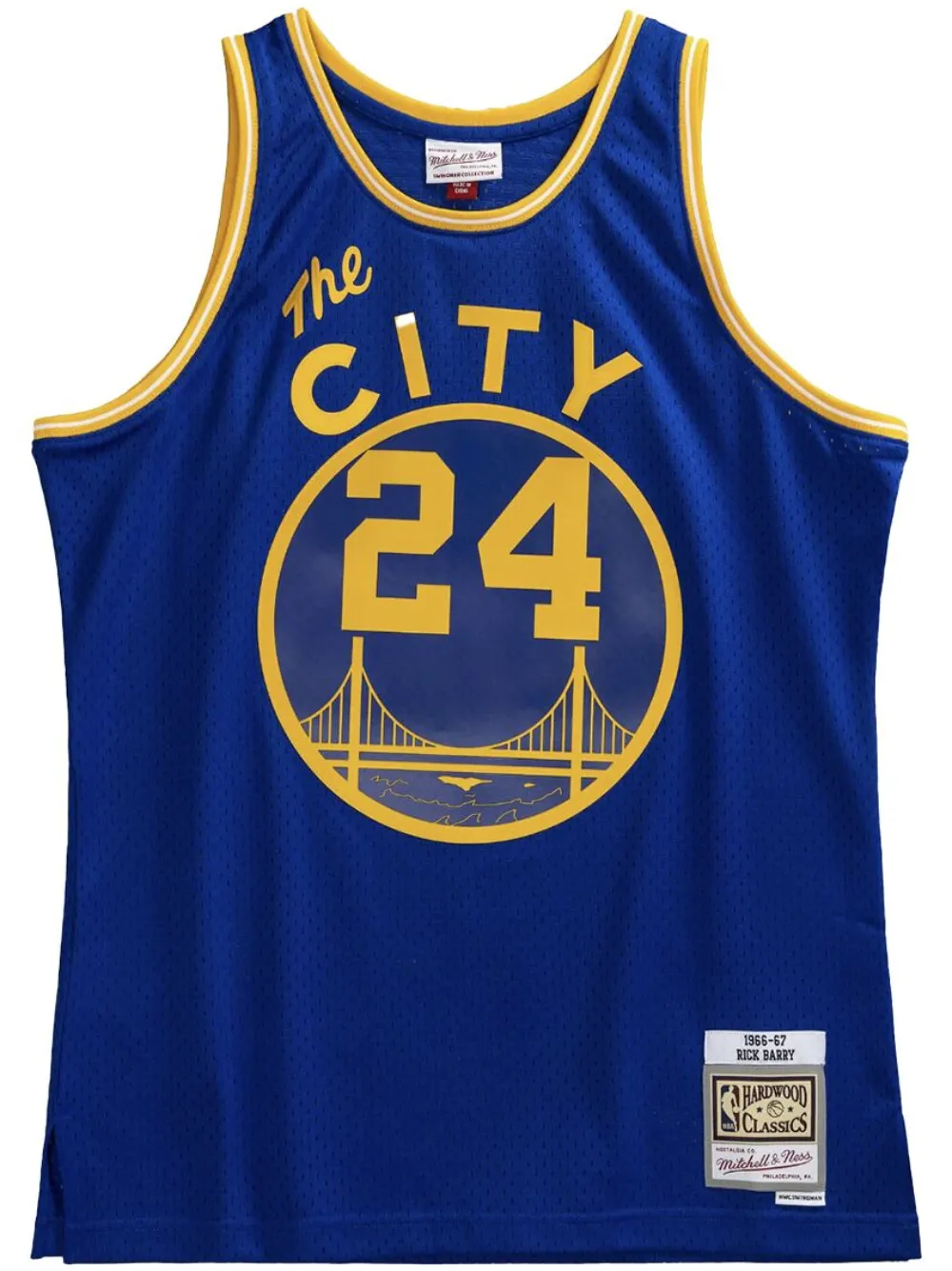 Mitchell & Ness "NBA Golden State Warriors 66 Rick Barry" Swingman トップ Mitchell & Ness "NBA Golden State Warriors 66 Rick Barry" Swingman トップ