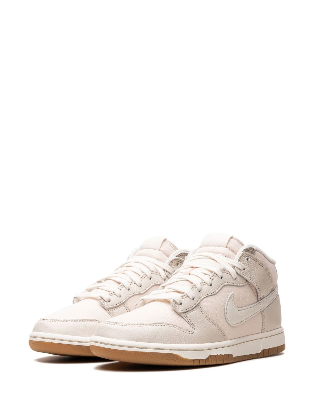 Shop Nike Dunk Mid "light Orewood Brown" Sneakers In Neutrals