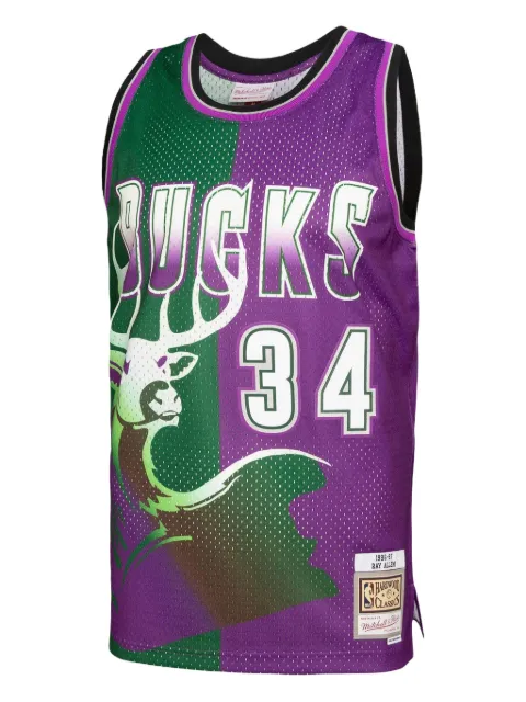 Mitchell & Ness Ray Allen NBA Milwaukee Bucks 1996 Swingman tank top
