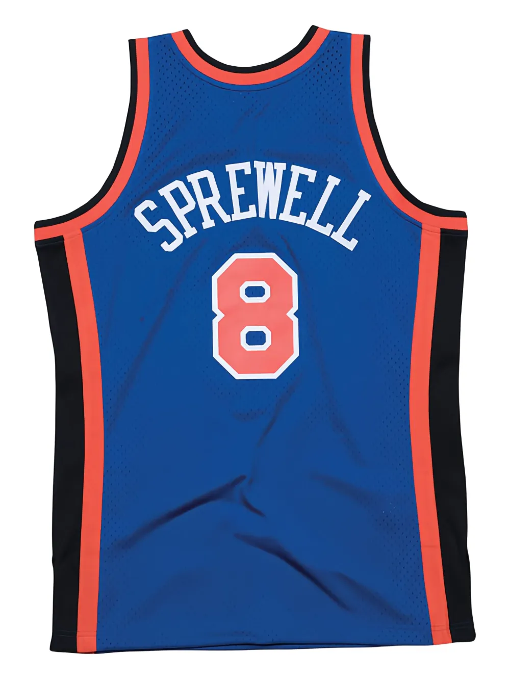 Mitchell & Ness Swingman Road NBA NY Knicks 98-99 Latrell Sprewell vest - Blauw