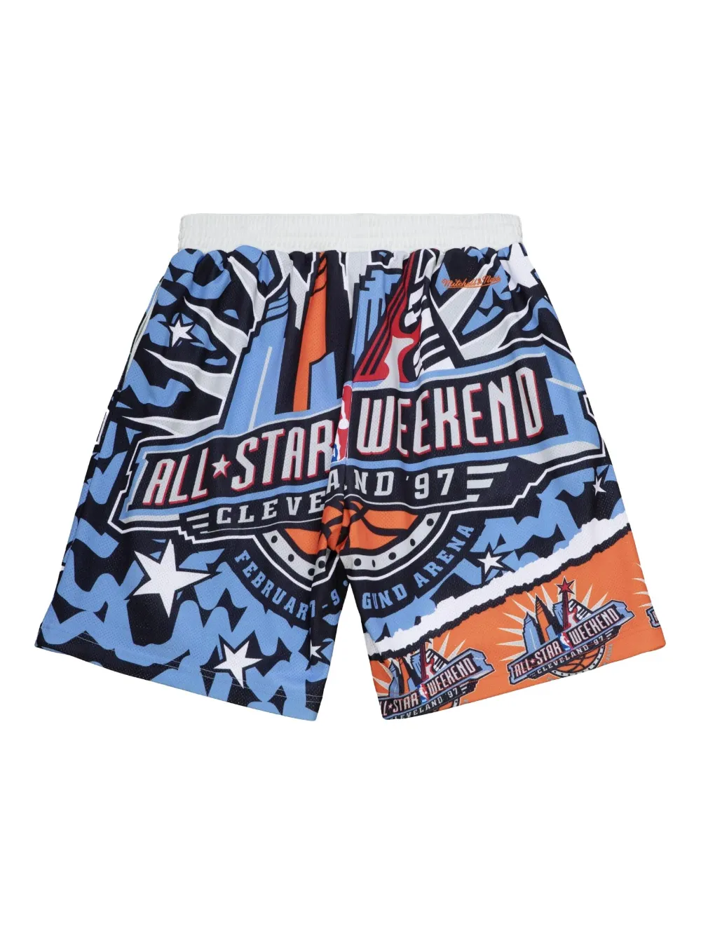 Mitchell & Ness "NBA" All Star Jumbotron 2.0 sublimated shorts | Track & Running Shorts | Image 2