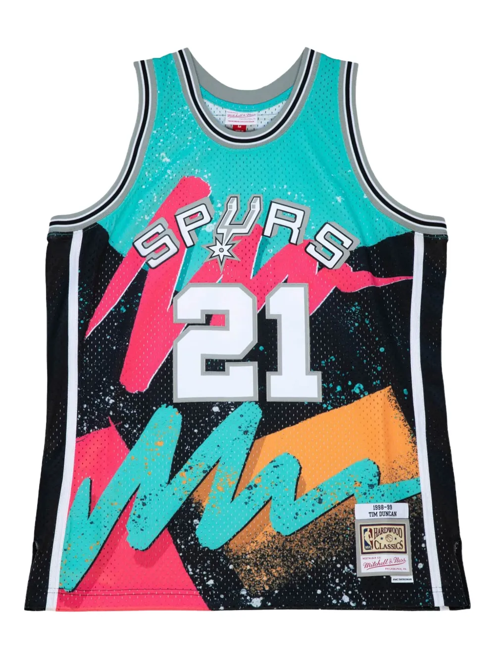 Mitchell & Ness Tim Duncan NBA San Antonio Spurs 1998 Hyper Hoops Mitchell & Ness Tim Duncan NBA San Antonio Spurs 1998 Hyper Hoops