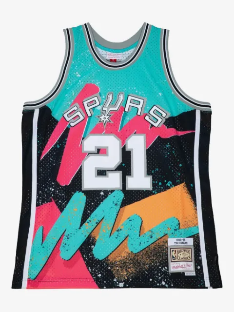 Mitchell & Ness camiseta Tim Duncan NBA San Antonio Spurs 1998 Hyper Hoops Swingman