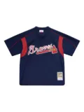 Mitchell & Ness ""MLB Atlanta Braves 2003 Chipper Jones"" baseball jersey - Blue