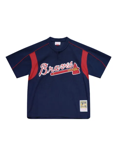 Mitchell & Ness "MLB Atlanta Braves 2003 Chipper Jones" baseball jersey